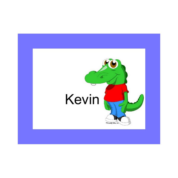 Printed Perfection Personalized Alligator Male Cartoon Caricature